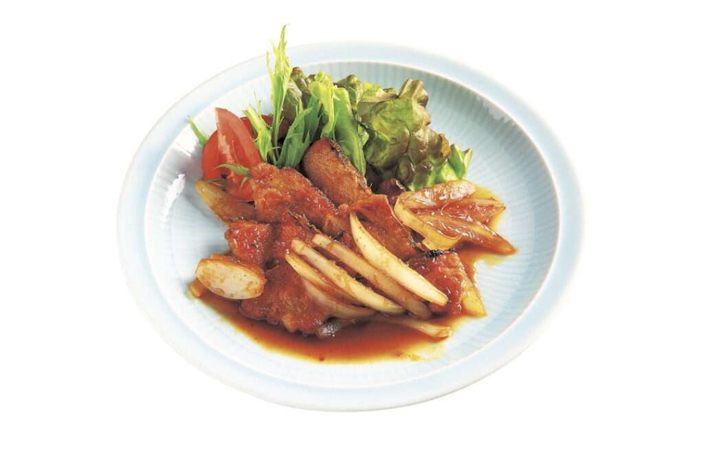 ￼「かつお しょうが焼」1430円