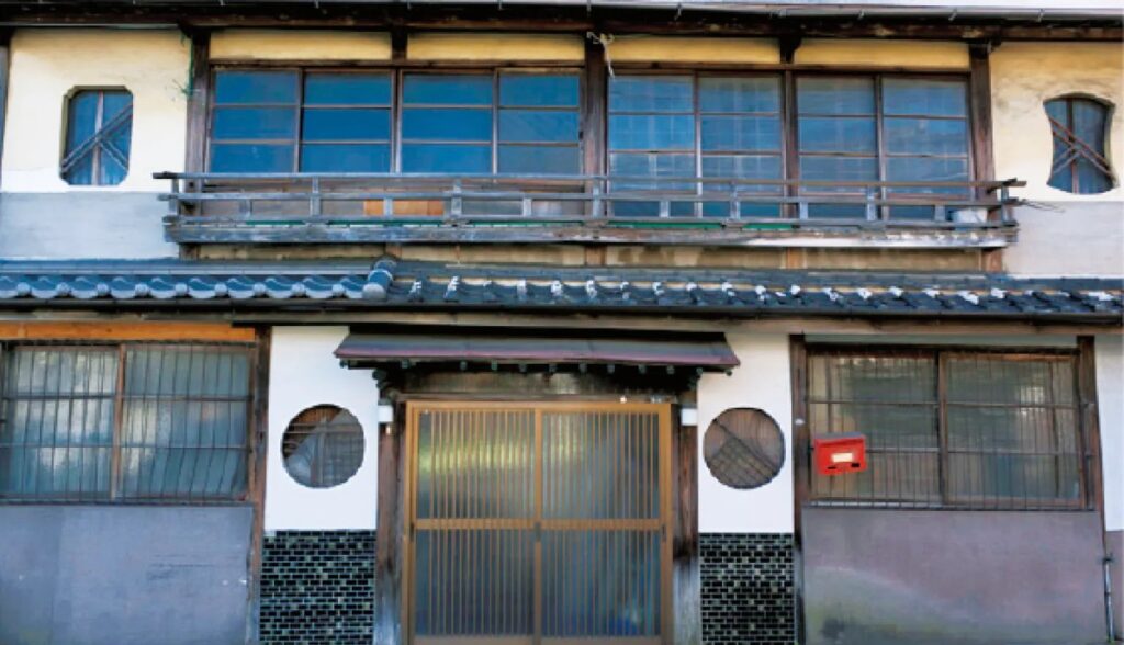 花街の名残をとどめる一角
