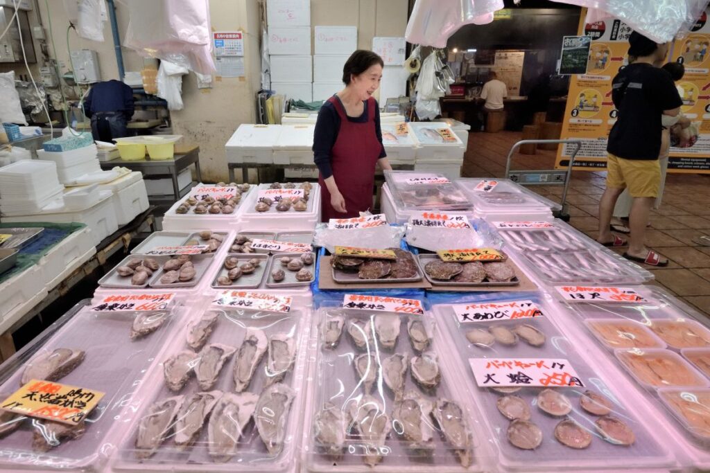 新鮮鮮魚を扱う「岩正」