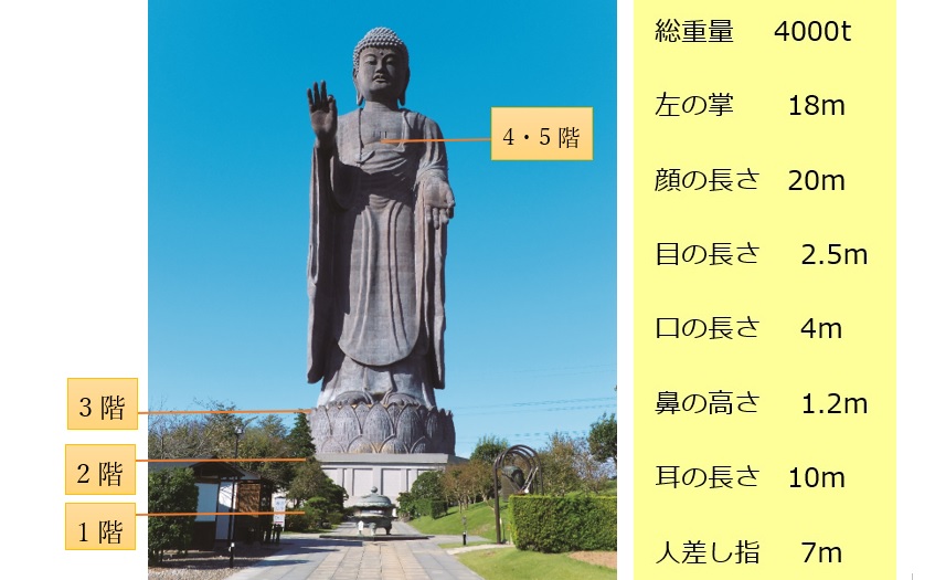 牛久大仏基本データ