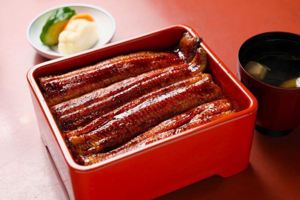 「うな重（きも吸い付）」3960円