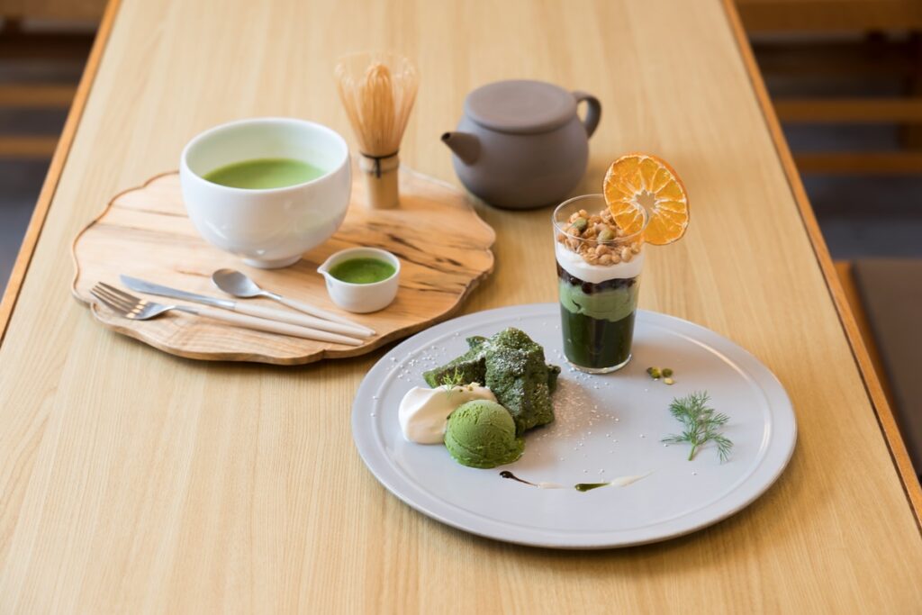 抹茶を使ったスイーツ