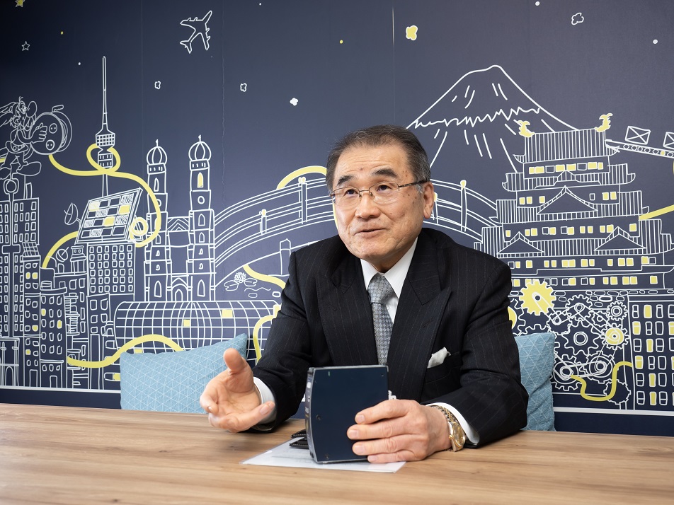 プルス株式会社／ドイツ　森川 博　氏（代表取締役社長）
