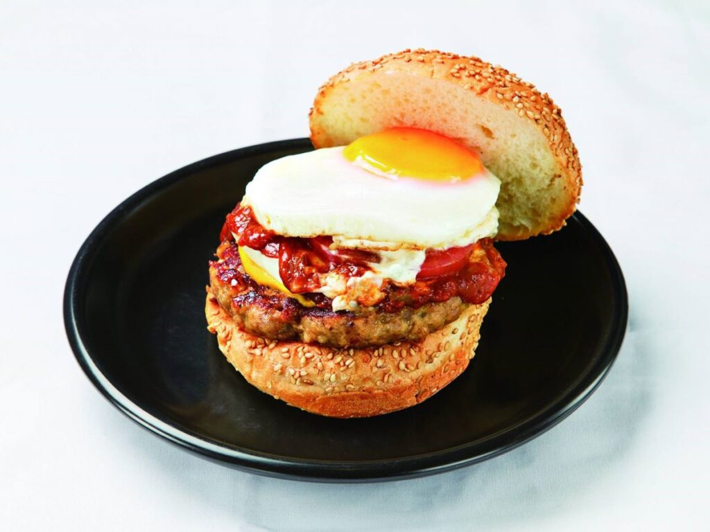 ラッキーエッグバーガー