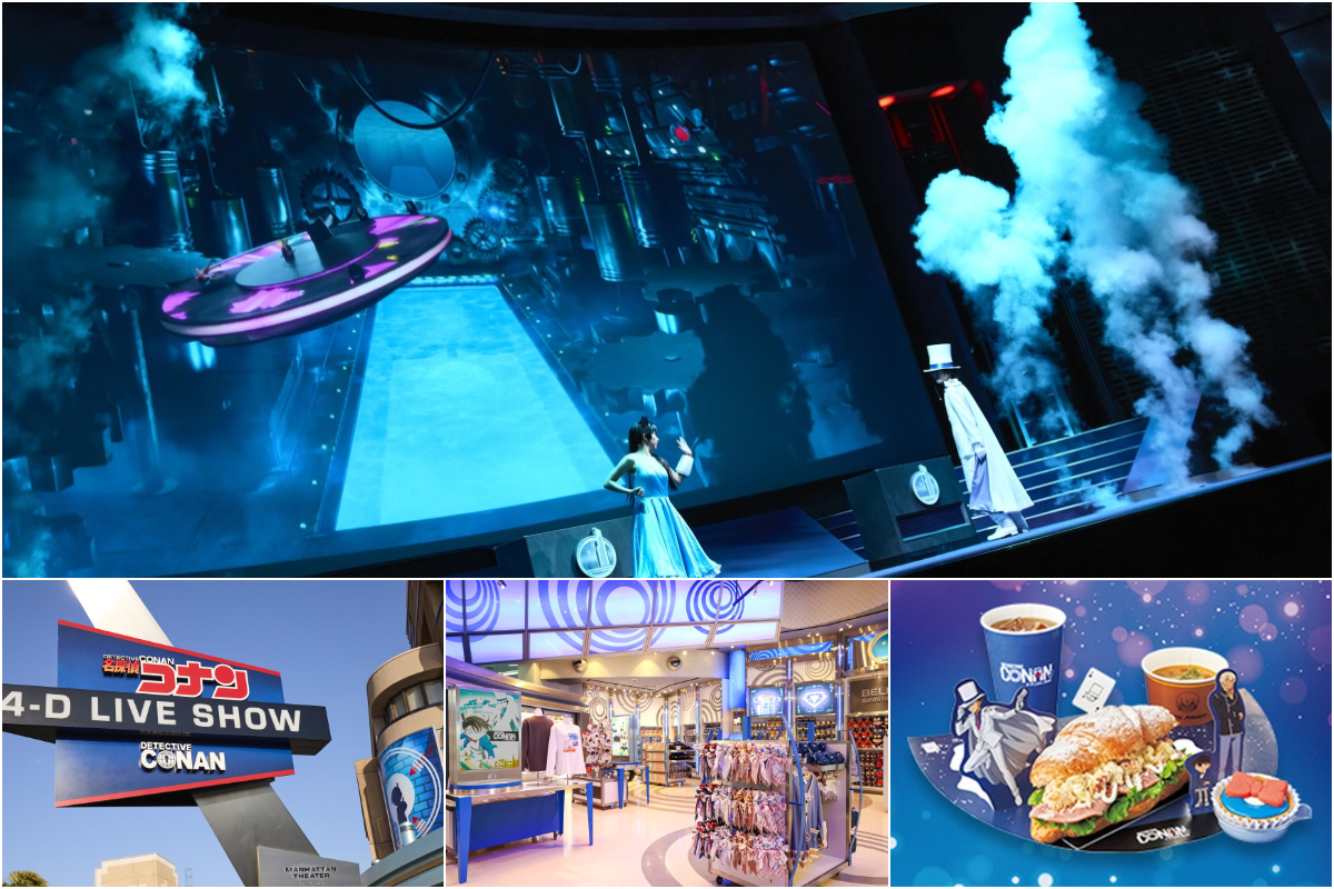 【USJ】『名探偵コナン』の常設アトラクションに注目！オリジナルグッズ＆フードも見逃せない