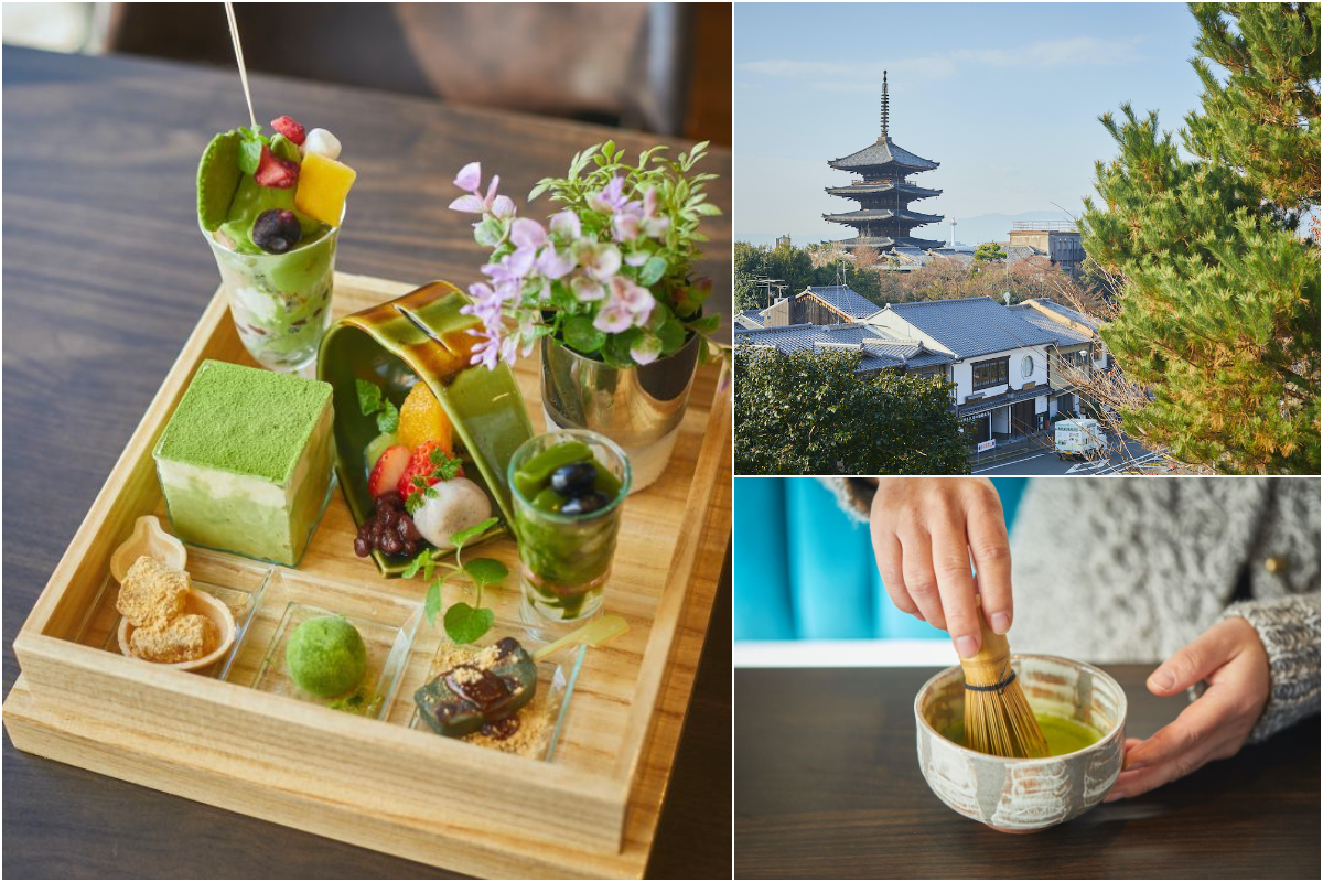 京都の絶景カフェ「茶筅」の、開けてびっくり玉手箱。白い煙から現れる抹茶づくしのスイーツプレート