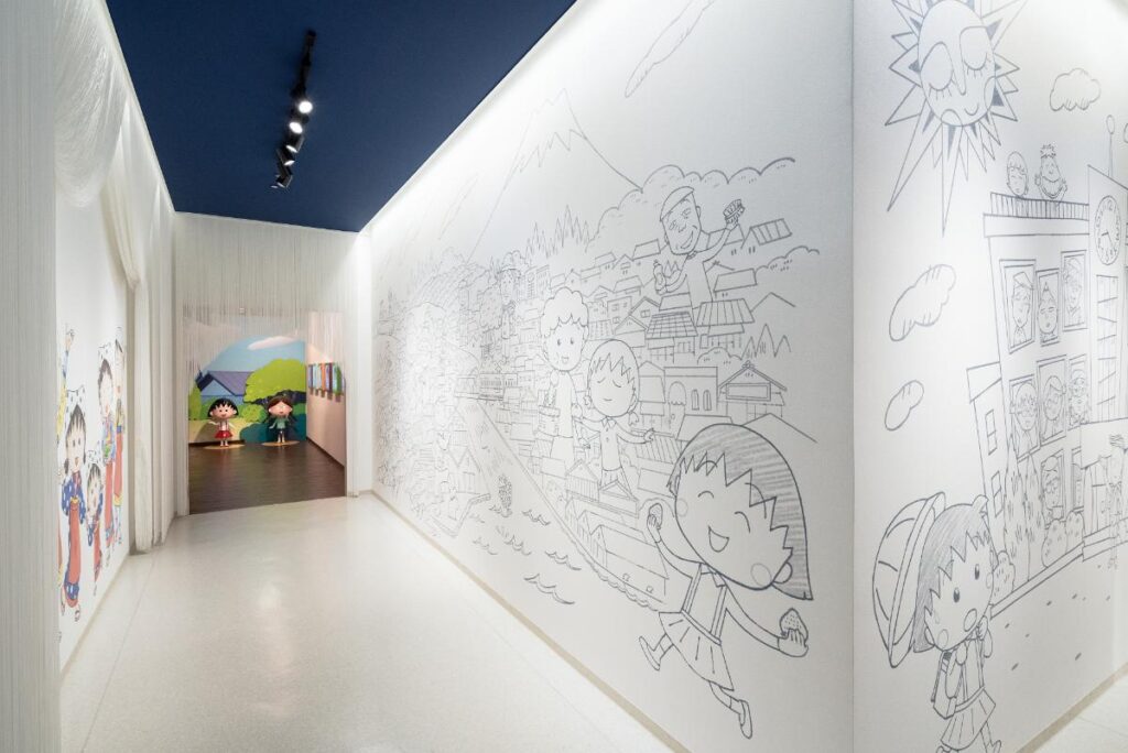 通路の壁画