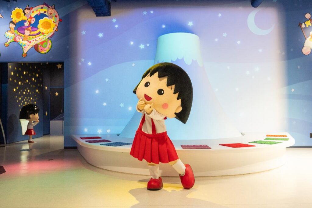 まる子ダンス披露