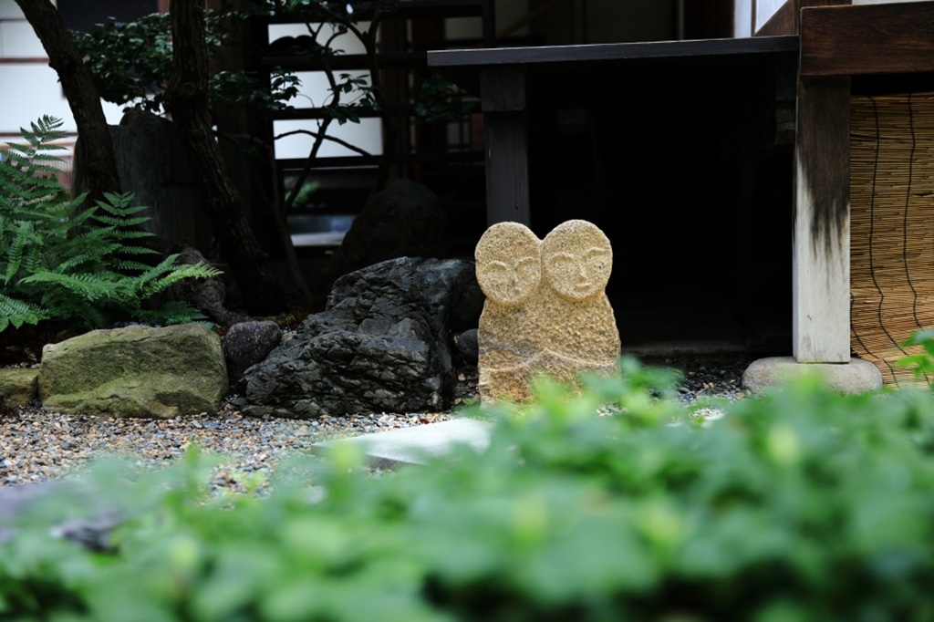 庭のオブジェ