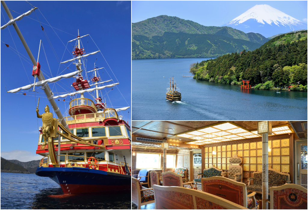 【小田急箱根】富士山や箱根の景観を湖上から楽しむ!3種類の豪華な海賊船で行く芦ノ湖観光