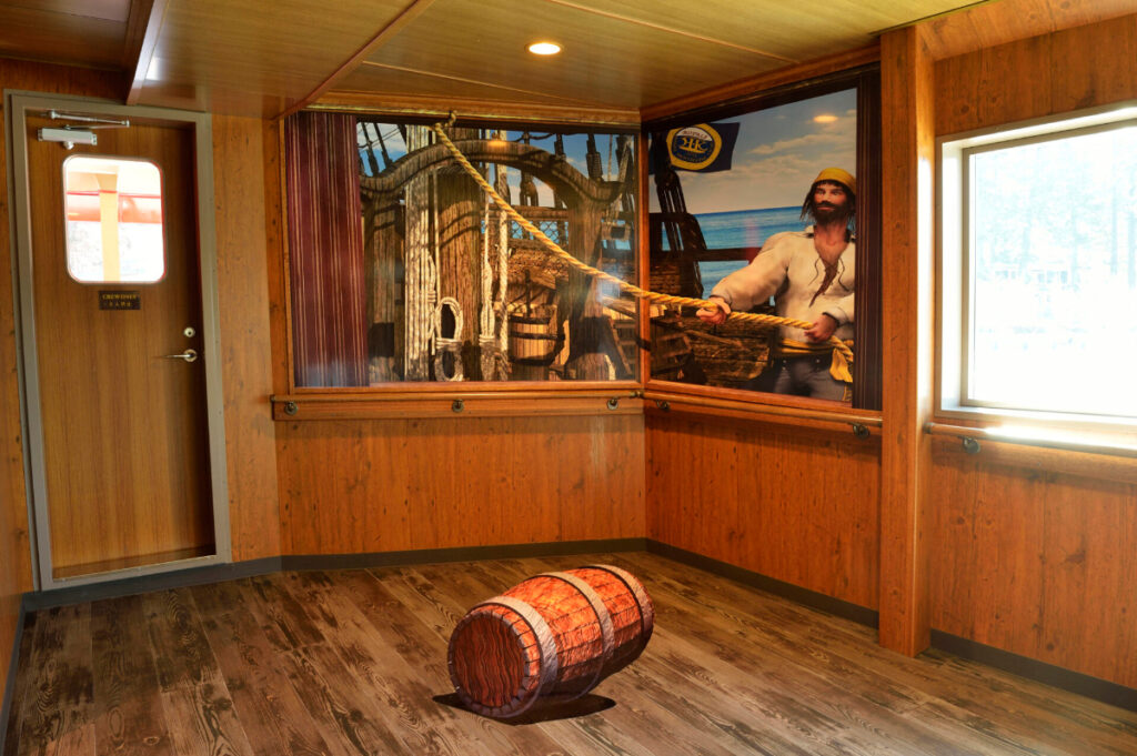 3Dアート(ロワイヤルⅡ号)