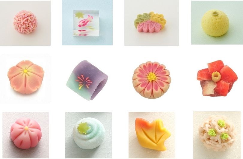 百花繚乱！美しい和菓子の世界