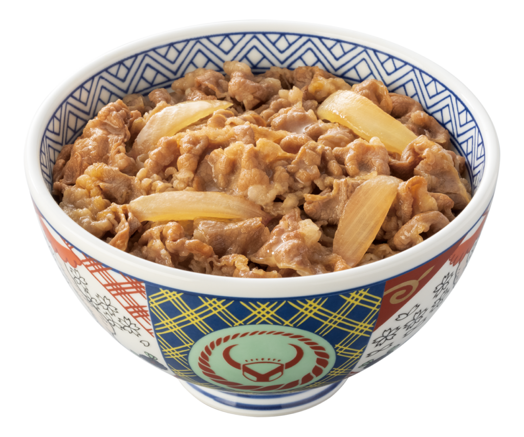 牛丼(並盛) 498円(税込)