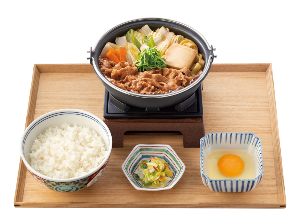 牛すき膳(並盛)