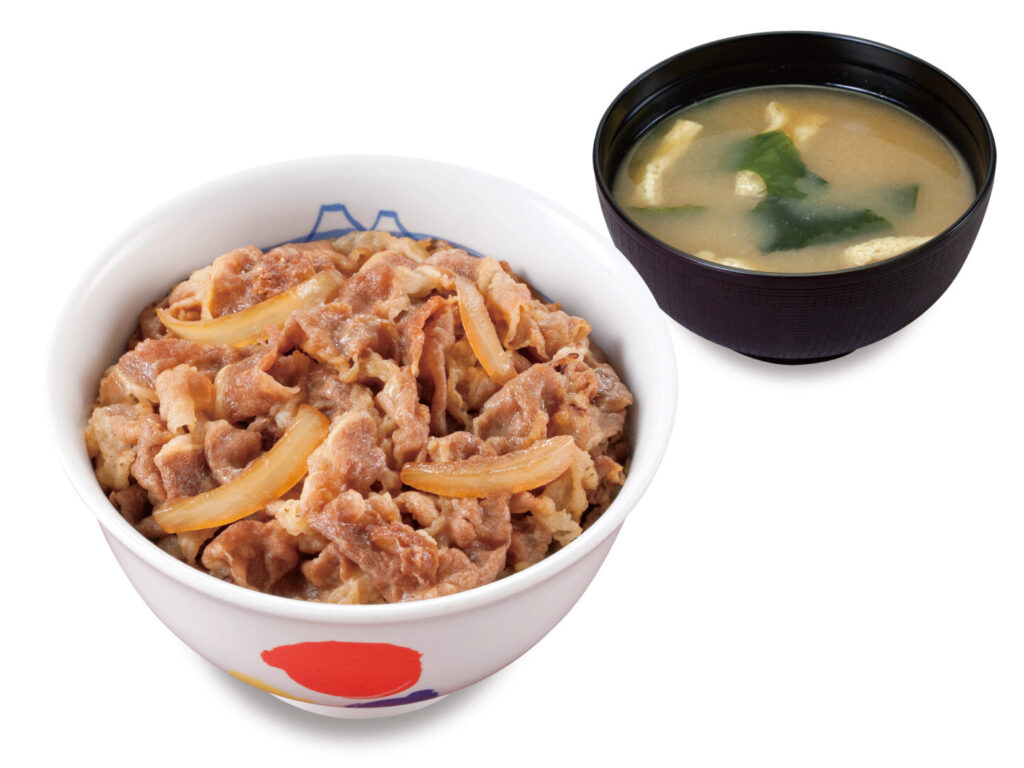 牛めし(並盛) 460円(税込)