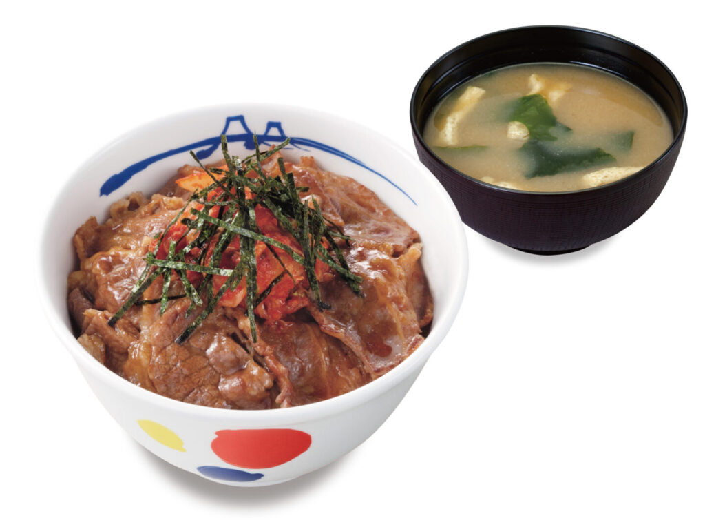 キムカル丼(並盛) 690円(税込)