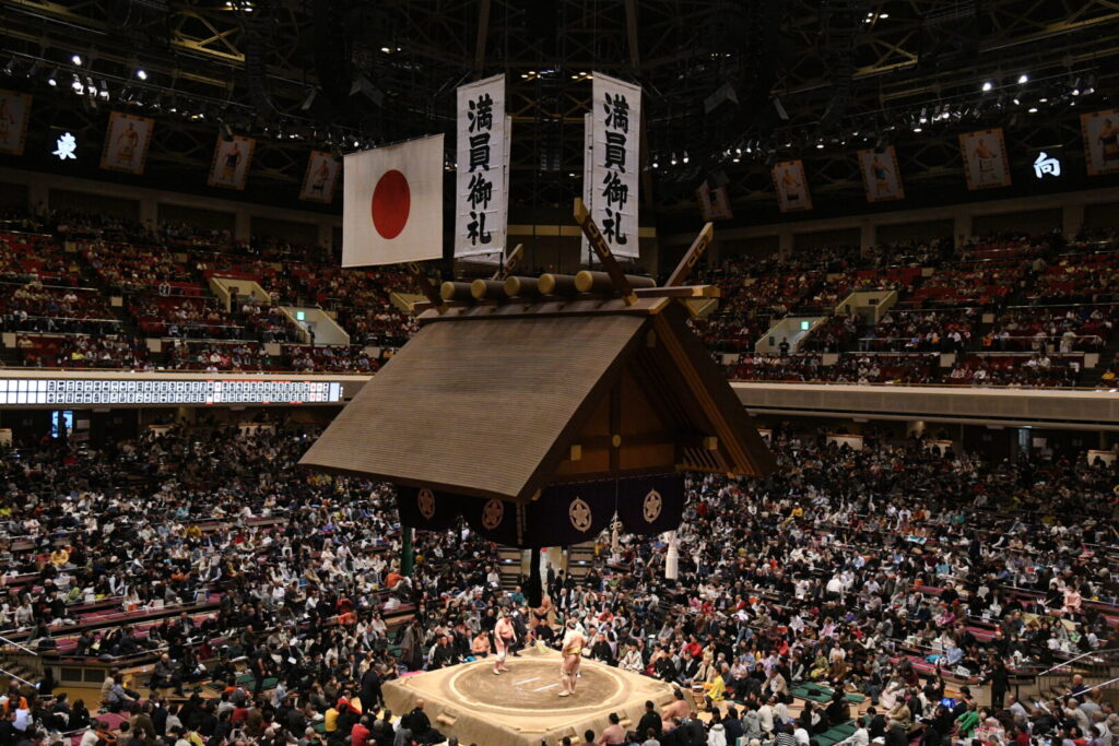 日本国技館の館内