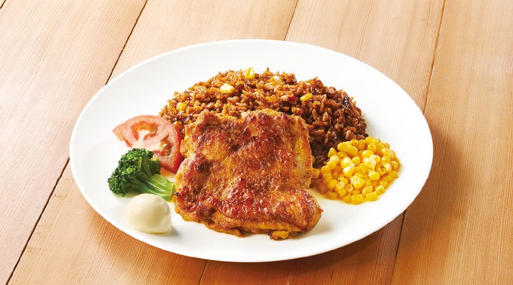 「タンドリーチキン&メキシカンピラフ(1264円(税込))」